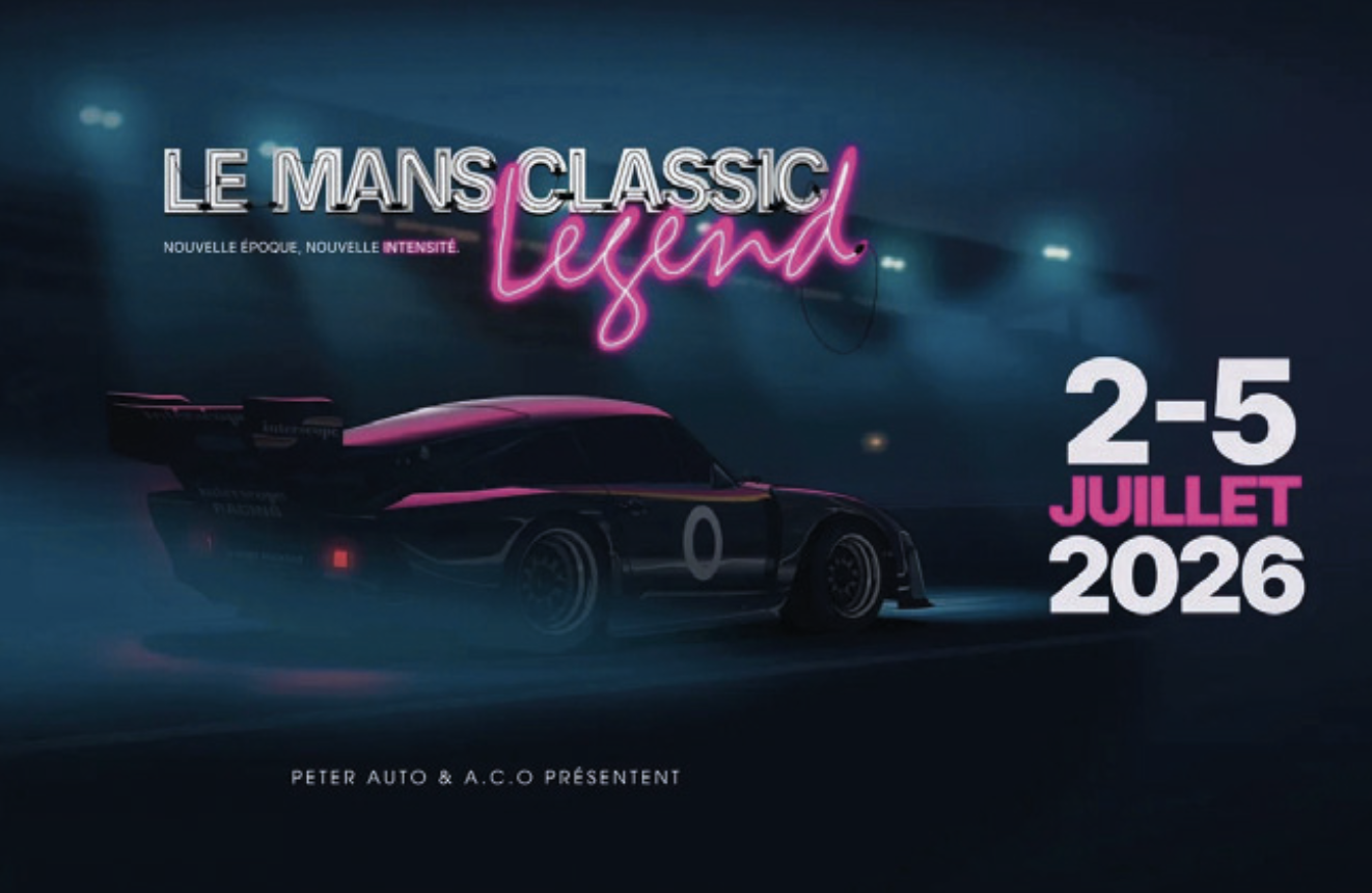 Le Mans Classic 2027 Schedule